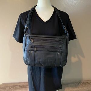 Classic Black Crossbody Purse
